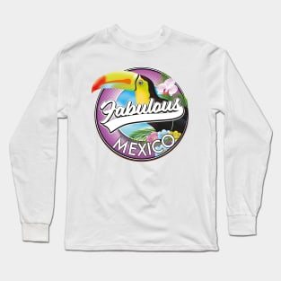 Mexico Fabulous logo Long Sleeve T-Shirt